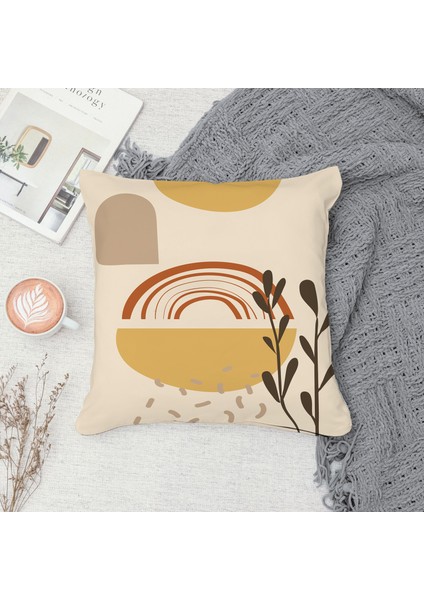 Çift Taraf Baskılı Gizli Di Özel Tasarım Süet Dokulu Kırlent Kılıfı Takımı 168