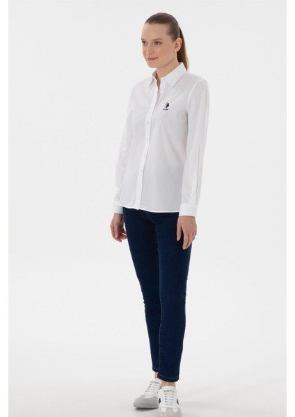 Us. Polo Assn. Kadın Gömlek 50298091-VR013 50298091-VR013015 fırsatları