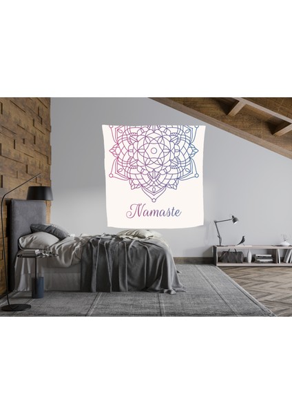 Bohem,yoga, Meditasyon,burçlar ve Mandala Temalı, Duvar Örtüsü 76