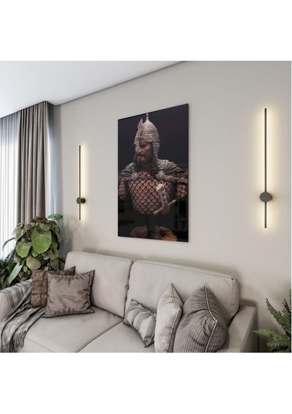 Modern Osmanlı Cam Tablo - Yatay Motif 01-024