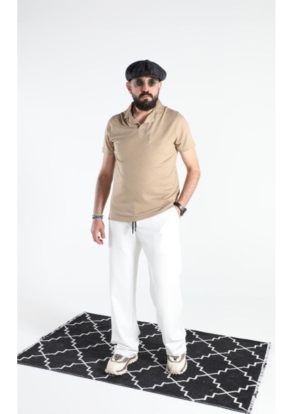 Ekru Basic Erkek Pantolon indirimleri