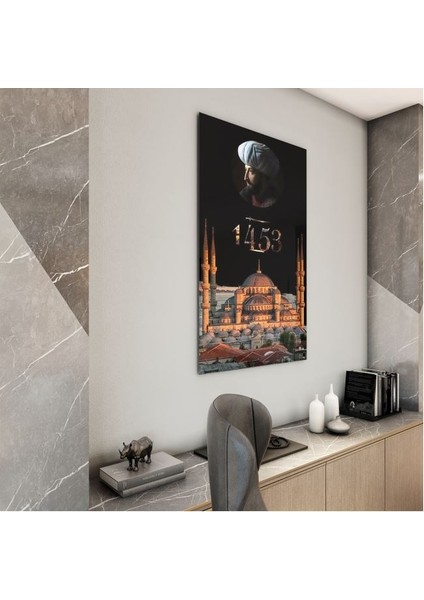 Modern Osmanlı Cam Tablo - Yatay Motif 01-028 modelleri