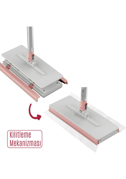 Tembel Mop Tüm Bezleri Kendi Alabilen Otomatik Mop Yüzey Temizlik Havlusu Kullan At Bezler Için fırsatları