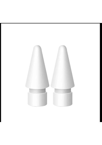 Apple Pencil 1.nesil/2.nesil/usb-C ve Pencil Pro Uyumlu Kalem Ucu Tablet Kalemi Yedek Uç (2 Tane)