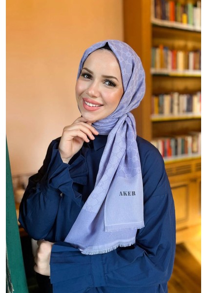 Monogram Soft Pamuk Şal 1090100-992