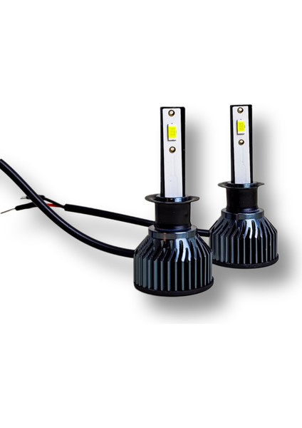 H1 LED Xenon Şimşek Etkili 12V Beyaz Zeron Premium fırsatları
