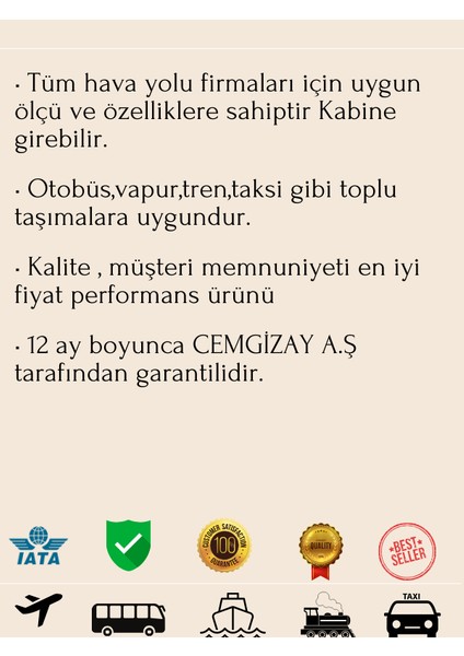 Kedi ve Köpek Taşıma Çantası 40x30x23 cm Kabin Boy fırsatları