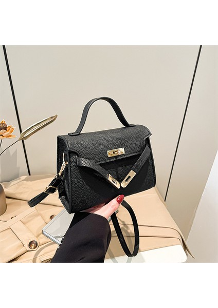 Avrupa ve Amerikan Sokak Trendleri Yeni 时尚 Moda Rahat Messenger Çanta Omuz Çantası (Yurt Dışından)