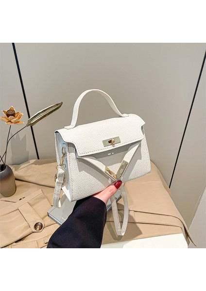 Avrupa ve Amerikan Sokak Trendleri Yeni 时尚 Moda Rahat Messenger Çanta Omuz Çantası (Yurt Dışından)