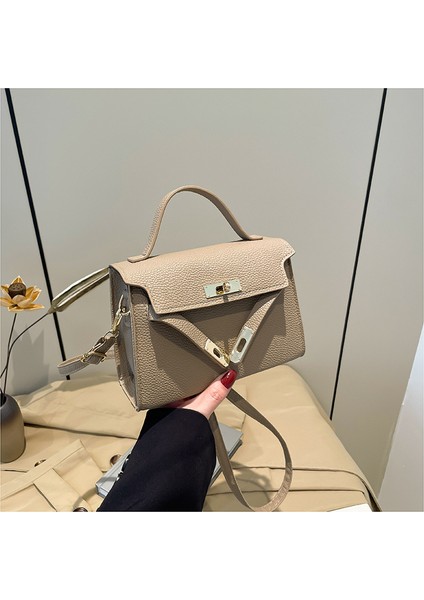 Avrupa ve Amerikan Sokak Trendleri Yeni 时尚 Moda Rahat Messenger Çanta Omuz Çantası (Yurt Dışından)
