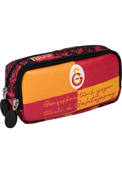 Galatasaray Parçalı Desen Çift Gözlü Kalemlik / 24547