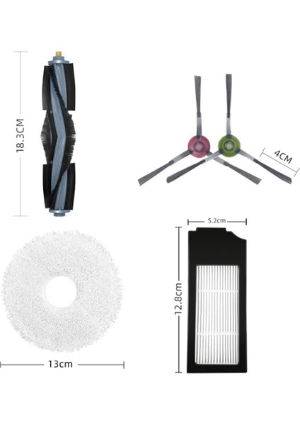 Ecovacs Deebot X1 Omni Turbo Elektrikli Süpürge Aksesuarları Için (Yurt Dışından) indirimleri