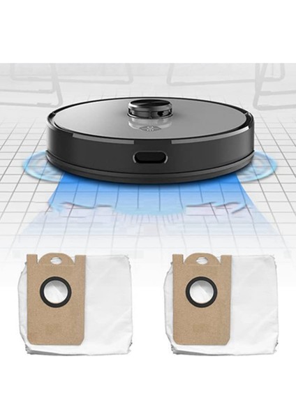 Kyvol Cybovac S31, Q6, M7 Pro M7 Max Için 10 Adet Vakumlu Toz Torbası (Yurt Dışından)