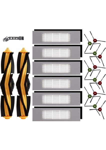 Ecovacs Deebot Ozmo Elektrikli Süpürge Aksesuarları Için 24 Adet (Yurt Dışından)