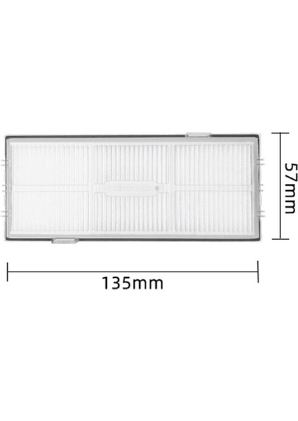 Hepa Filtre Mop Rag Yan Fırça Xiaomi Roborock S7 / T7S Plus Için (Yurt Dışından)