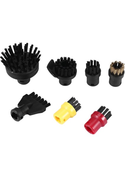 Karcher Sc1 Sc2 Sc3 Sc4 Buharlı Süpürge Için Yuvarlak Fırça Düz Fırça (Yurt Dışından)