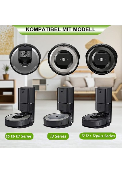 Irobot Roomba I7 I7 + I7 Plus E5 E6 E7 Için Yedek Aksesuarlar (Yurt Dışından)