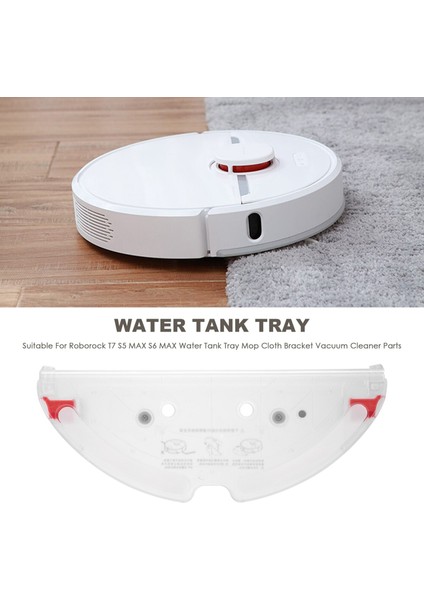 Xiaomi Roborock T7 S5 Max S6 Max Su Tankı Tepsisi Paspas Braketi Için (Yurt Dışından)