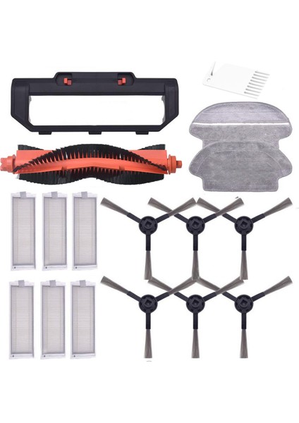 Xiaomi Lds Mijia STYJ02YM/VIOMI V2 Için Silindir Yan Fırça Filtre Paspas (Yurt Dışından)