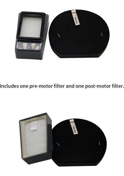 Bissell 2792 Iconpet Çubuk Elektrikli Süpürge Için Vakum Filtre Seti, A (Yurt Dışından)