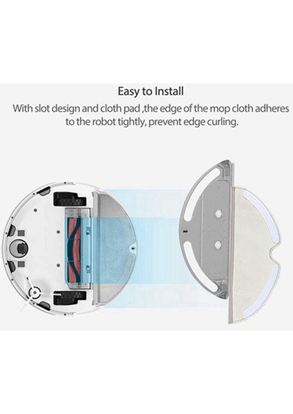 Xiaomi Mijia 1c STYTJ01ZHM Robot Için Toz Kutusu Hepa Filtre Paspas Parçaları (Yurt Dışından)