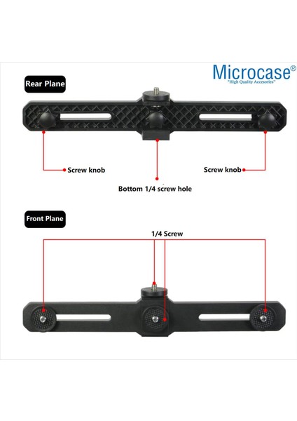 4in1 Set 2.1 Metre Tripod + 1/4 360 Dönen Başlık + 2 Telefon Başlıklı Tutucu + Softbox Işık - AL5105