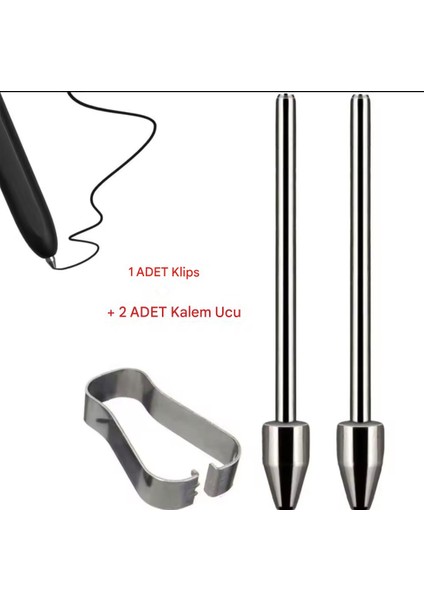 Samsung S Pen Tablet Uyumlu Kalem Ucu (Metal)Tab S6/S6LTE/S7FE/S7ULTRA/S8 /s8 ULTRA/S9/S9FE Ultra S10/S10 (2tane) fiyatları