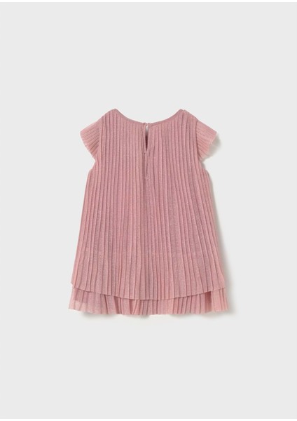Tüllü Pileli Elbise Kız Çocuk - Mayoral - Pembe - 2 Yaş - 1907-PEMBE-2 Yaş fiyatları