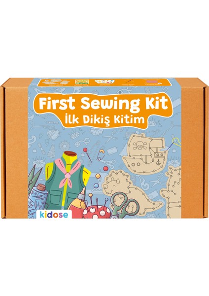 Çocuklar Için Ilk Dikiş Kitim - (First Sewing Kit)