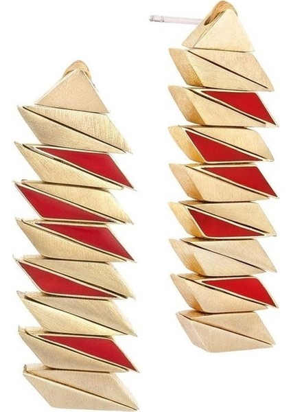 Bronz Dragon Küpe