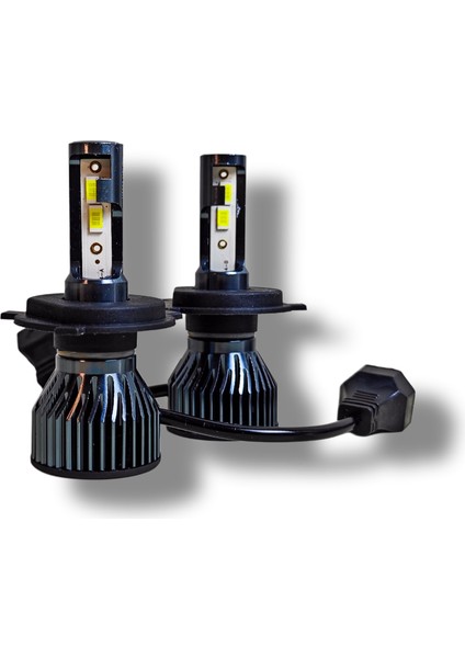 H4 LED Xenon Şimşek Etkili Uzun Kısa 12V Beyaz Zeron Premium fiyatları