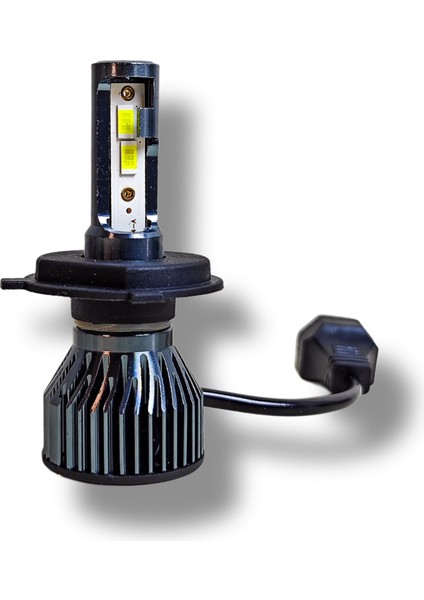 H4 LED Xenon Şimşek Etkili Uzun Kısa 12V Beyaz Zeron Premium fırsatları