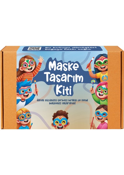Eğitici Yüz Maske Tasarım Kiti -(Face Mask Design Kit)