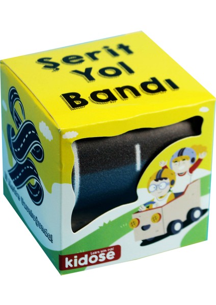 Eğitici Şerit Yol Bandı - Şerit Yol Etiketi - Otoban Yol Bandı
