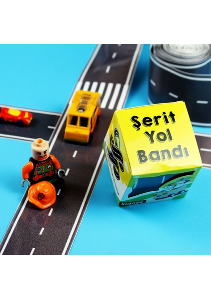 Eğitici Şerit Yol Bandı - Şerit Yol Etiketi - Otoban Yol Bandı