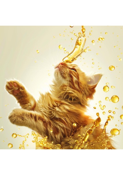 Kedi Ve Köpekler Için Omega 3 Ve 6 Içerikli Balık Yağı 200 Ml
