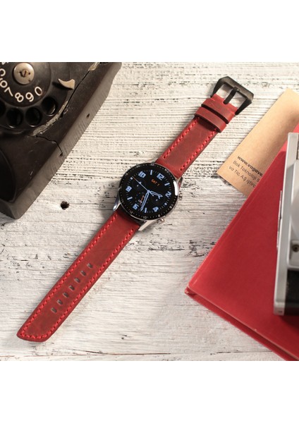 Huawei Watch Deri Kordon Watch GT4 GT5 46mm Gt 2 3 4 5 Pro Se 2e 22mm 46mm Huawei Watch 4 Pro Ultimate Elite Gt2 E Gt2e Gt2pro Gt3 Pro Gt3pro Kırmızı Deri Kordon Kayış fiyatları