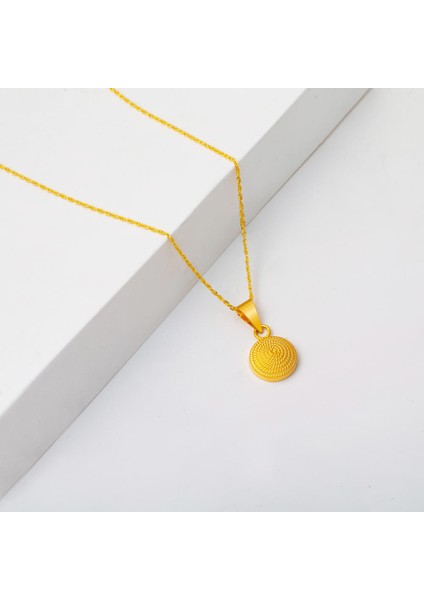 Beypazarı 14 Ayar Altın Kolye 1.5cm Çaplı fiyatları