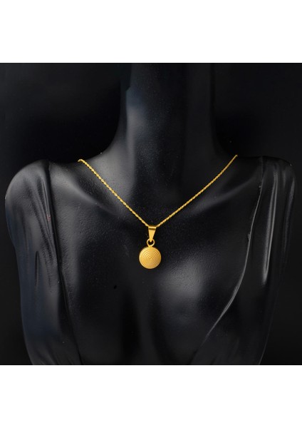 Beypazarı 14 Ayar Altın Kolye 1.5cm Çaplı fırsatları