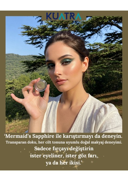 Cedarwood Pearl Krem Far, Eyeliner Doğal Içerikli, (Makyaj Beraberinde Çok Değerli Besleyici Cilt Bakımı)