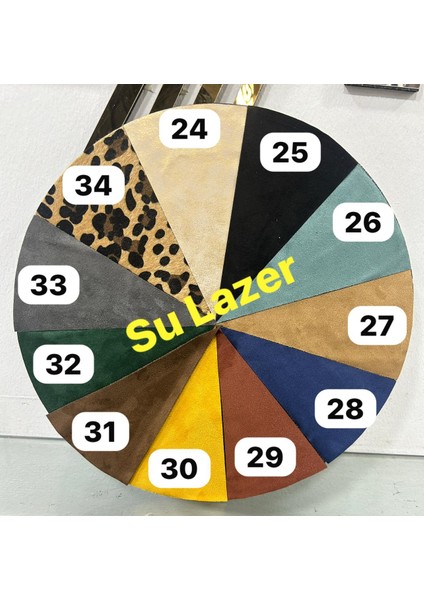Desenli Siyah Peçeteler 6 Adet