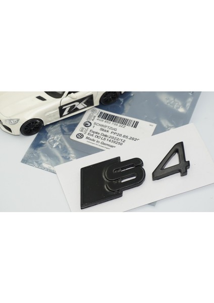 S4 Siyah 3m Bagaj Logo Audi Ile Uyumlu