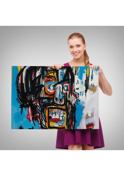Jean Michel Basquiat'in Untitled Kafatası Kanvas TABLO-5031 fırsatları