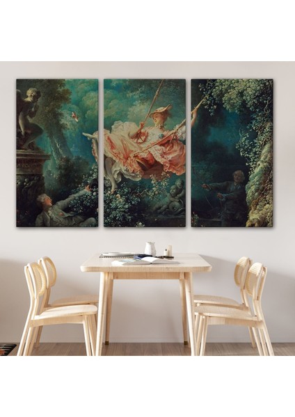 18.yy Salıncakta Sallanan Kadın TABLOSU-6592 modelleri