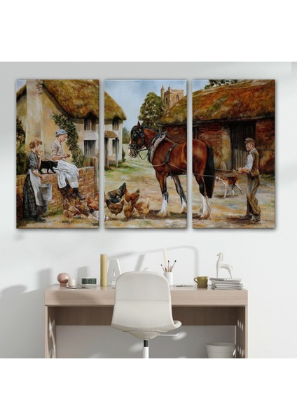 Ortacağ Alman Köyü Duvar TABLOSU-6605 modelleri