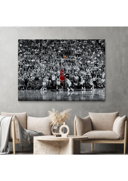 Michael Üçlük Şutu Kanvas TABLO-5139 fiyatları