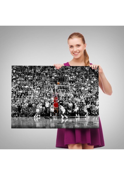 Michael Üçlük Şutu Kanvas TABLO-5139 fırsatları