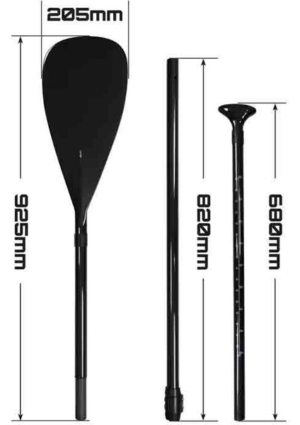 Suplimanı Ayarlanabilir Kürek Supboard Paddle Board Kano
