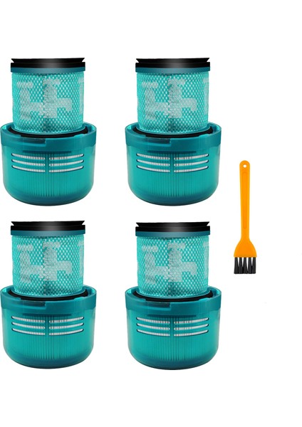Dyson V15 V11 SV14 Elektrikli Süpürge Için 4 Adet Yıkanabilir Hepa Filtre (Yurt Dışından)