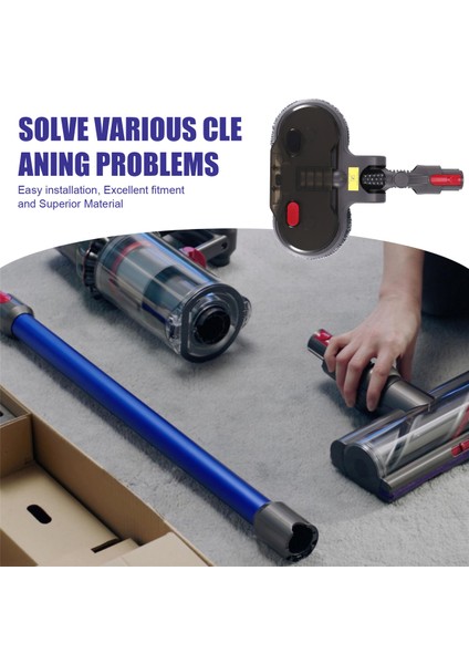 Dyson V7 / V8 / V10 / V11 Elektrikli Süpürge Paspas Temizleme Başlığı Için (Yurt Dışından)